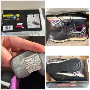 Brooks Women's Running Shoes - Black and Purple